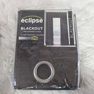 Eclipse Kingston Grommet Top Curtains for Kitchen/Livingroom, 52" x 18"